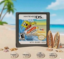 SpongeBob Surf & Skate Roadtrip Nintendo DS Game - Tested & Working