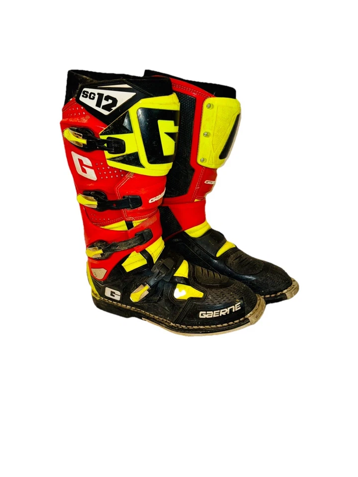 BOTAS GAERNE SG12 TALLA 14 MOTOCROSS MX Foto 3 de 4