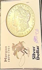 1890-CC $1 Morgan Silver Dollar UNC Details CARSON CITY Key Date (2)