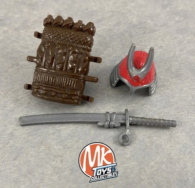 1988 GI JOE 3.75  - BUDO (V1 / S7) - HEAD GEAR, BACKPACK & SWORD