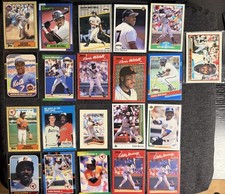 Lot of 21: Kevin Mitchell & Eddie Murray Player Pack (1987-1991) - Used/Ungraded