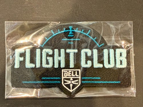 Your Choice ** Bell Helicopter "Flight Club" PATCH or DECAL - Picture 2 of 4