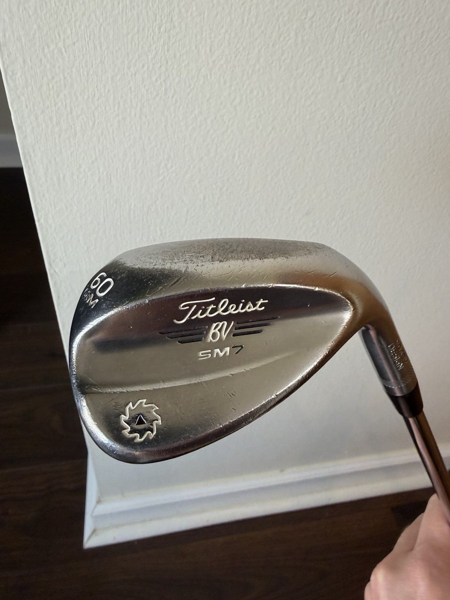 Titleist Vokey SM7 60 Degree Wedge 56 08M BV Wedge Flex Steel Rh