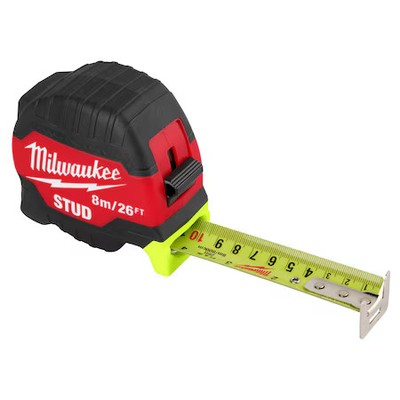 Milwaukee Tool 48-22-1426 Tape Measure, 26 Ft L Blade Sae