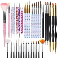 Artdone 35pcs Nail Art Pens brushes,Nail Art Tool Set,Nail Dotting Tools,Nail...