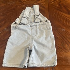 Wonder Nation 2T Bib Overalls Stripe