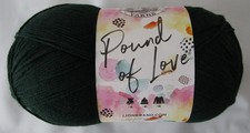 Lion Brand Pound of Love Yarn Hunter Green 1020 Yards 16oz 100% Premium Acrylic