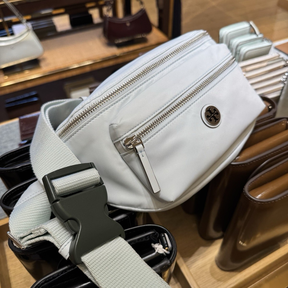 Tory Burch 170436 Nylon Belt Bag Summit Fanny Pack Adjustable