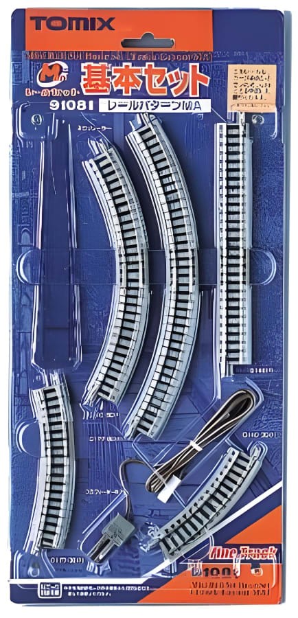 TOMIX N Scale 91081 Mini Rail Set Oval Layout Set for sale online