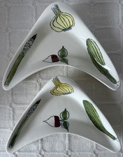Terence Conran Midwinter Stylecraft Salad Ware Boomerang Dishes Bowls x 2