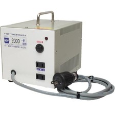 NISSYO INDUSTRY NDF-2000U Step Down Transformer Japan