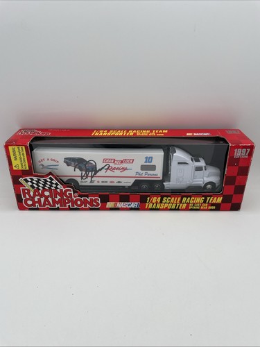 Racing Champions NASCAR #10 Phil Parsons Transporter 1:64 Die-Cast | AUTOGRAPHED - Picture 1 of 4
