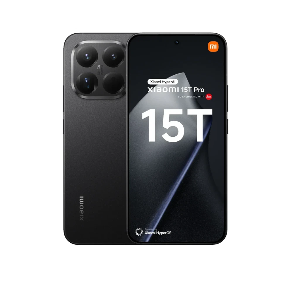 Xiaomi 15T Pro 5G 256GB 12GB RAM Dual Sim Black Garanzia Europa