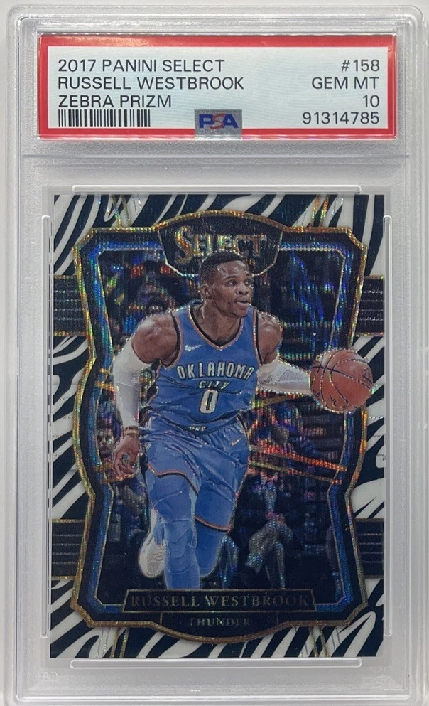 Russell Westbrook Professional Sports Authenticator (PSA