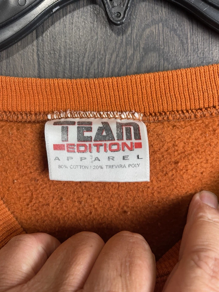 Sudadera De Colección University Of Texas Longhorns Cuello Redondo Adulto 2XL Naranja Foto 4 de 4