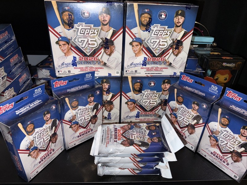 2026 Topps Series 2 Baseball MEGA BOX MLB Sealed New Super Lot!!