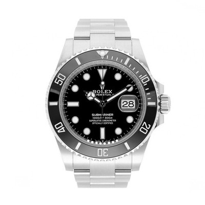 ROLEX SUBMARINER DATE 41 REF. 126610LN EDELSTAHL 2026 FULL SET UNWORN LC100
