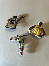 NBA Basketball Teams Shoe Charms Crocs Jibbitz Lot Of 3