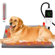 Adjustable Heating Pad for Cat Dog Pet Electric Heater Mat Warmer Bed Waterproof
