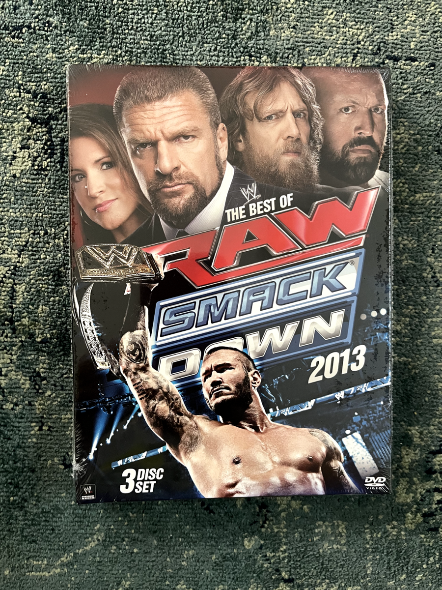 WWE RAW & SMACKDOWN 3枚組DVDセット (計6枚) WWE: The Best of Raw and Smackdown 2013 (DVD, 2014, 3-Disc