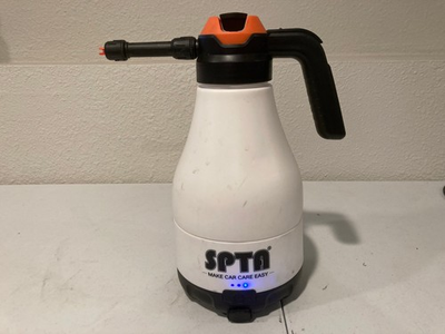 #ad SPTA 1.8L Cordless Charing Car Sprayer Foam Manual Pressure Pot Watering Bottle $29.99