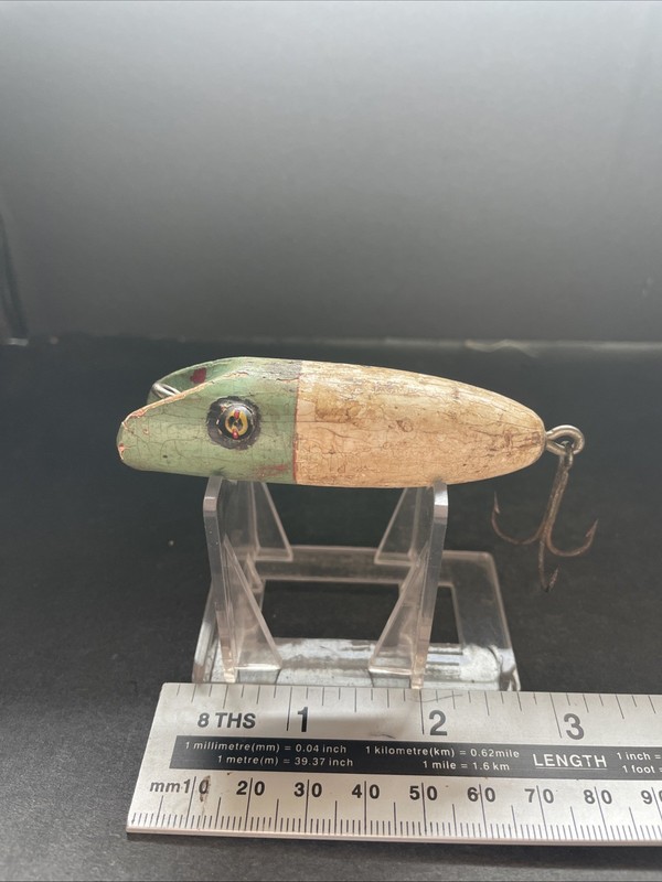 Vintage Wooden Fishing Lure 