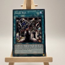 YUGIOH VERKAUFSVERBOT BACH-DE063 SECRET RARE 1. Auflage