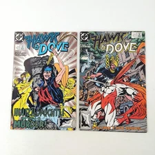 Hawk & Dove #2 #3 Lot VF+ (1989 DC Comics)