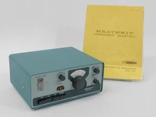 Heathkit HW-7 Vintage Ham Radio QRP Transceiver + Manual (needs work)