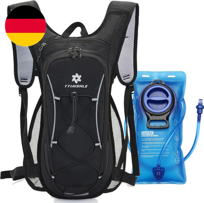 Trinkrucksack Mit 2L Trinkblase,Fahrradrucksack Wasserrucksack Zum Wandern, Radf