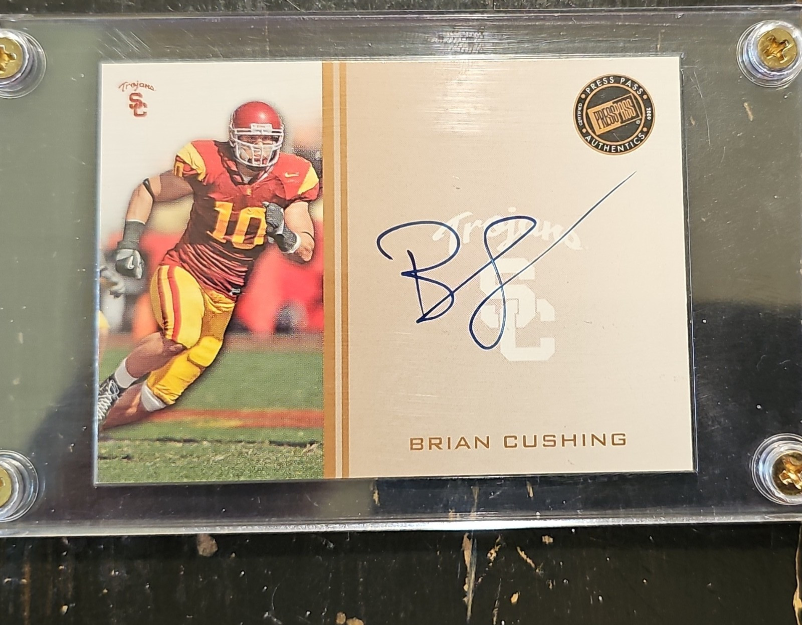 Brian Cushing Press Pass Signings #PPSBC Base