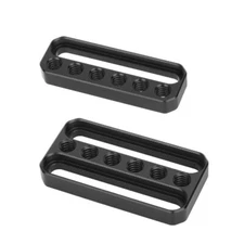 Mini Cheese Plate Extension Board w/ Countersunk Slot & 1/4"-20 Mounting Threads