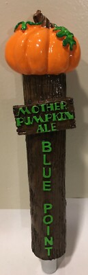 Blue Point Brewing Mother Pumpkin Ale Beer Tap Handle 9.5  Tall