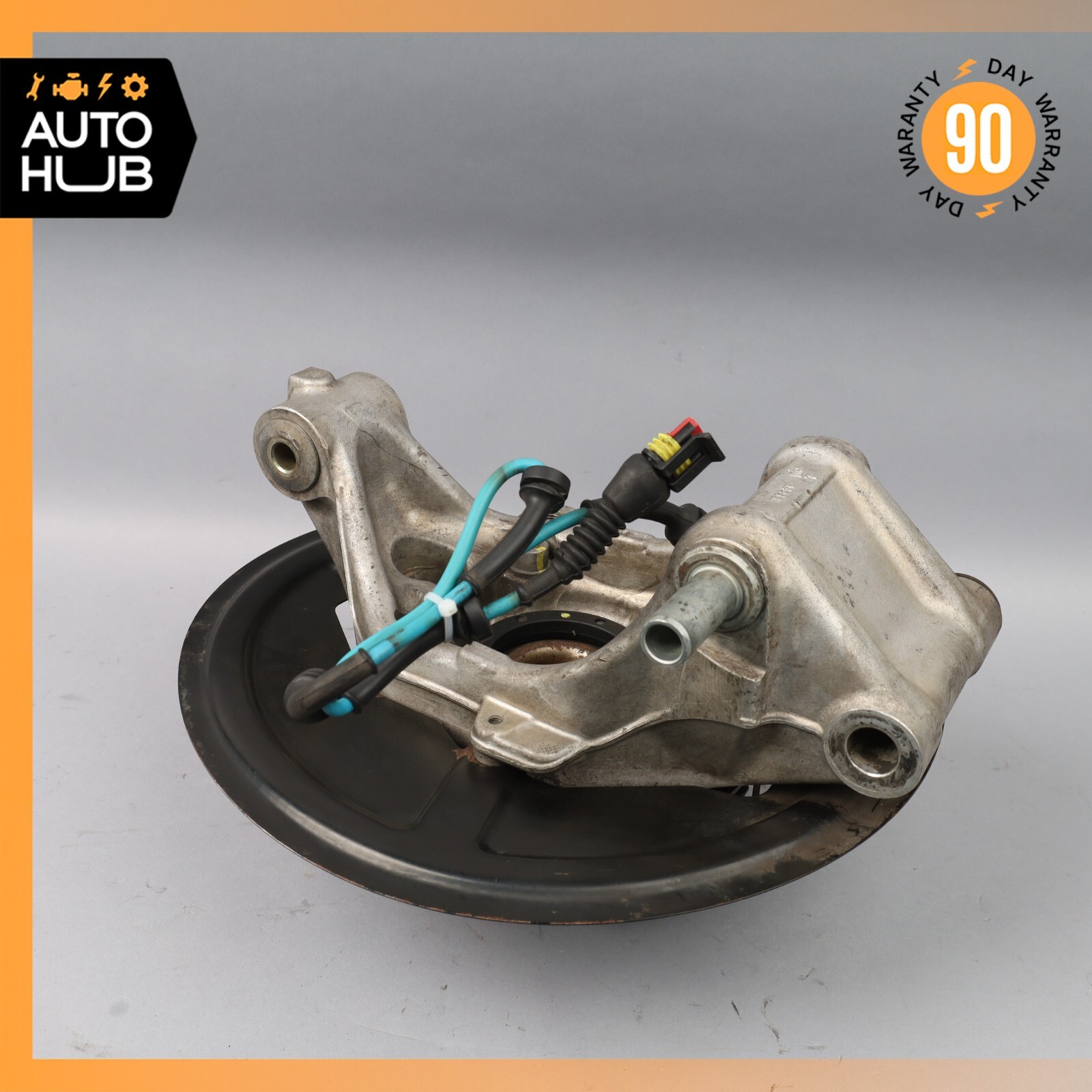 02-04 Maserati Spyder 4200 M138 Rear Right Side Spindle Knuckle Hub OEM 49k