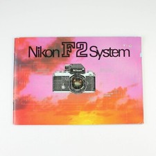 Nikon F2 System - 35mm SLR Camera - Vintage Brochure - Booklet