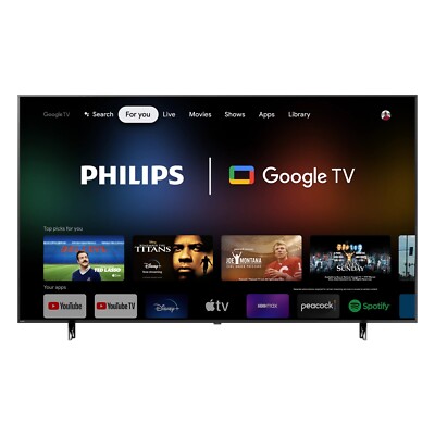 Philips 75'' Class 4K Ultra HD (2160p) Google Smart TV (75PUL7552/F7) FAST SHIP!