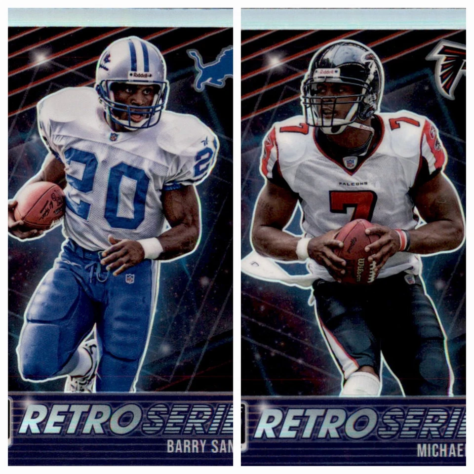 Juego completo de 25 tarjetas Panini Donruss Optic Retro Series Holo Prizm 2021 Foto 4 de 4