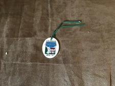 Longaberger 1997 Bring America Home Basket Tie-On