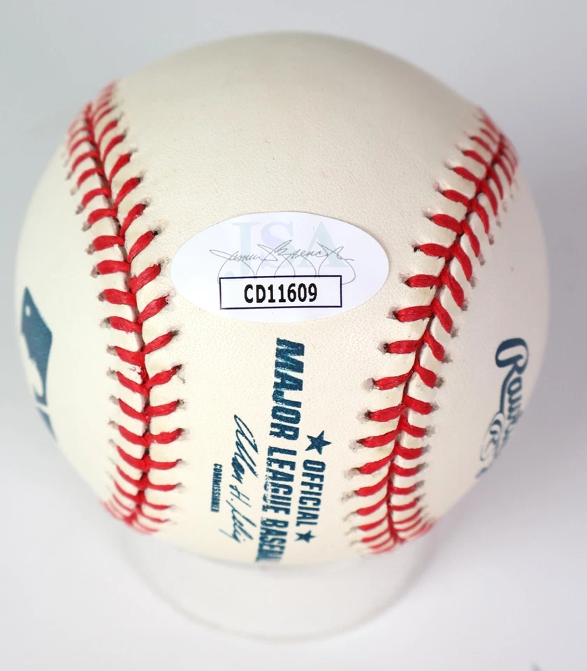 Jeff Cirillo Autografiado Oficial Grandes Ligas Béisbol Certificado de Autenticidad JSA Foto 2 de 3