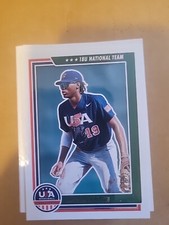 Jayden Hylton 12 Ct Usa Stars And Stripes Baseball Card Lot