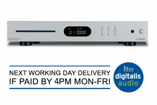 Audiolab 6000CDT CD Player Compact Disc from Authorised Dealer - Silver OPEN BOX