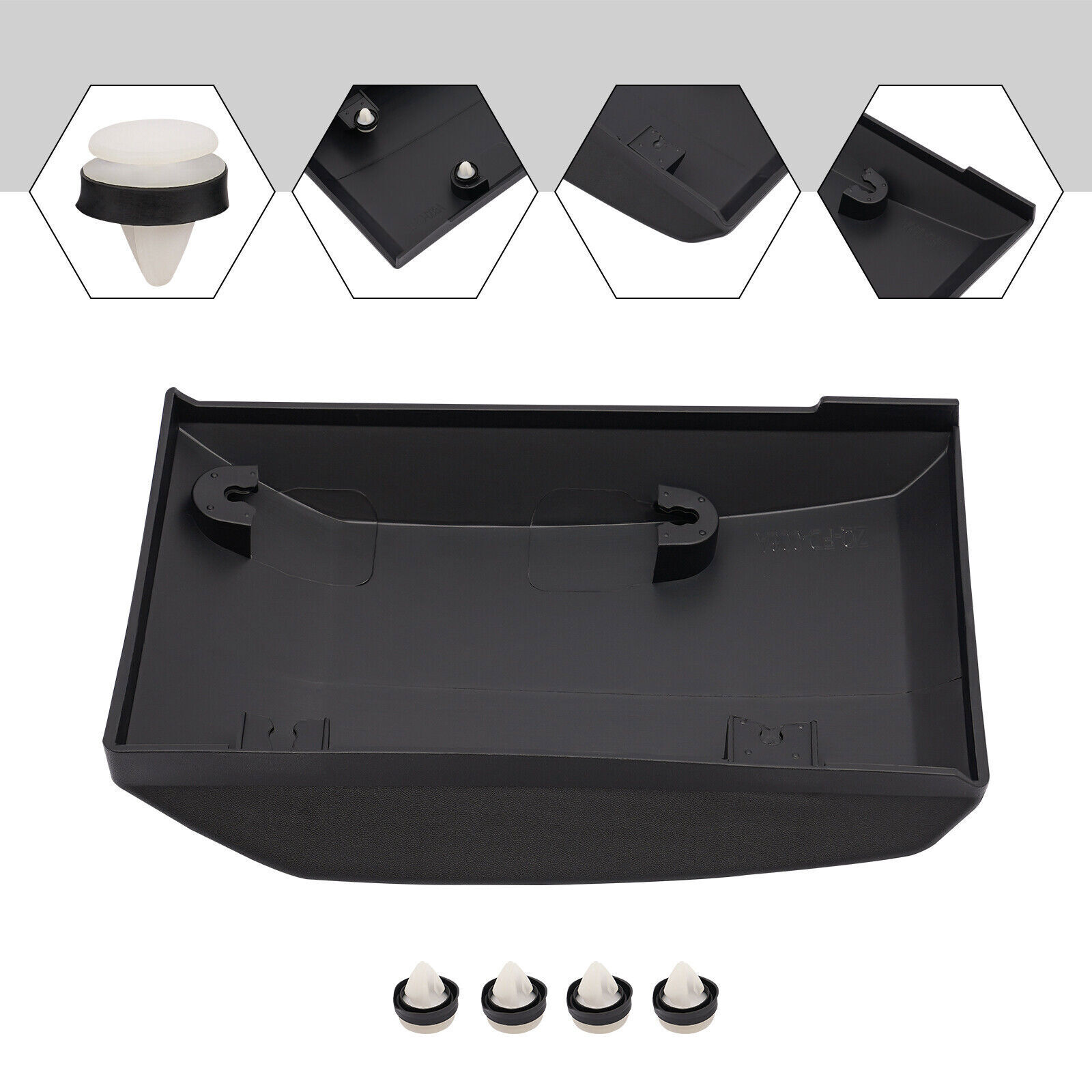 ABS Moulding Trim Cladding Left Side Under Fuel Door For 2015-2019 Ford Transit