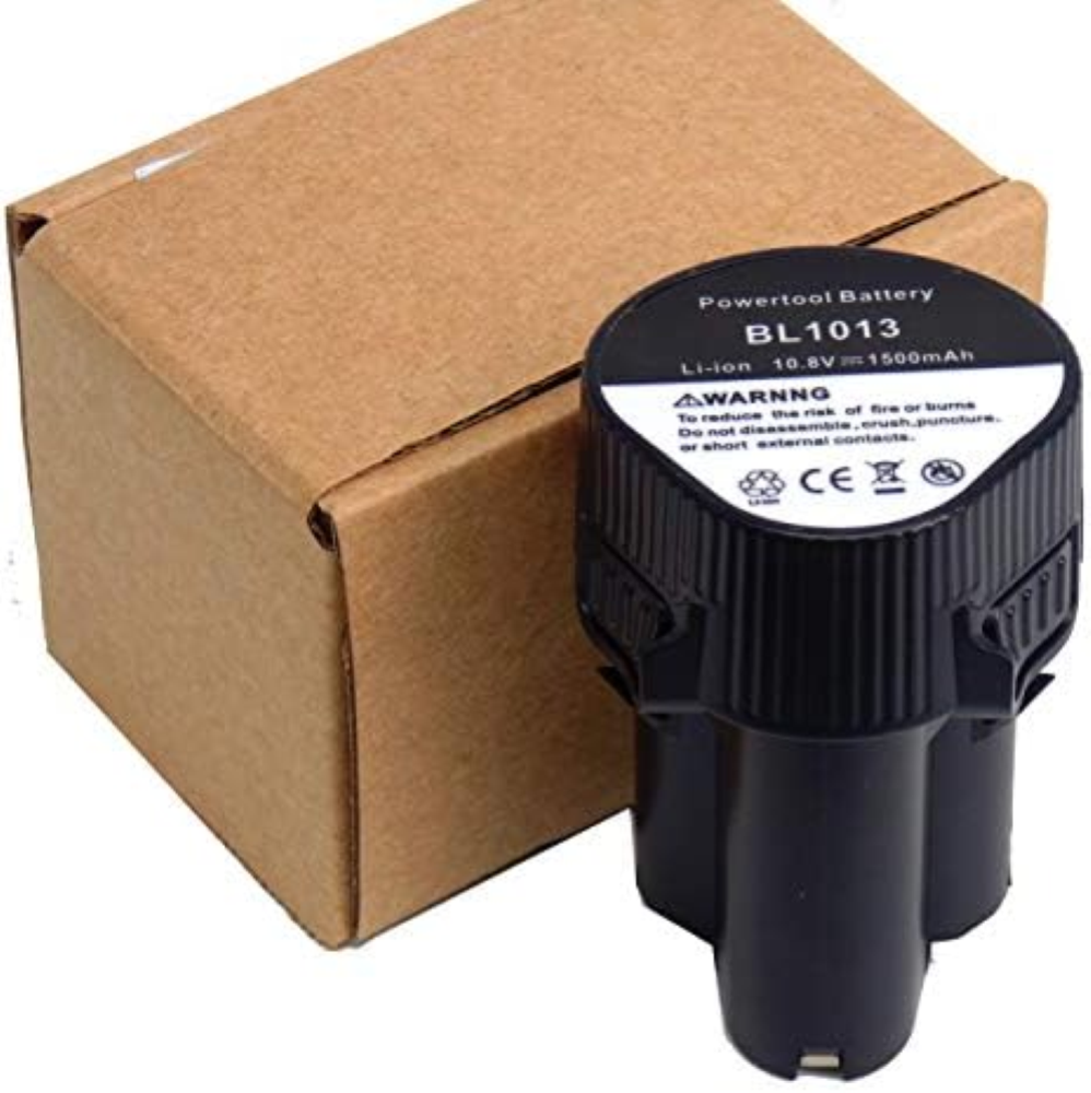 BL1013 Batteria, 2 X10.8V 1500mAh Sostituisci per Makita 10.8V Batteria BL1013 B