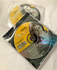 4 CD'S INSTANT IMMERSION TO LEARN WORLD TALK SPANISH QUICKLY