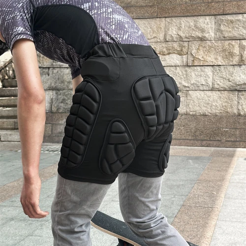 WOSAWE Protective Hip Shorts Ski Snowboard Impact Pants Protector Guards Shorts - Picture 5 of 12