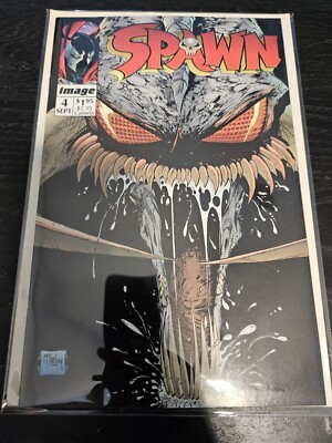 Spawn #4 VF+   1st App Of Violator Todd McFarlane 1992 Image Comics 