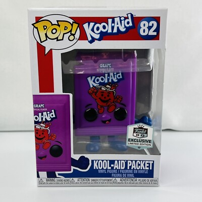 Funko pop! Kool Aid Purple Packet HQ Exclusive Limited Edition