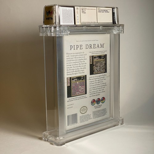 Pipe Dream NES - SEALED - WATA 7.0 (Seal A) Nintendo Entertainment System - Picture 4 of 14