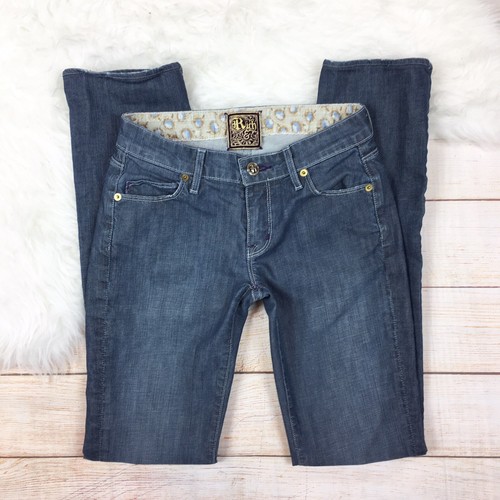 Rich & Skinny schlanke schmale gerade Damenjeans mittlere Waschung 24 gebraucht, in einwandfreiem Zustand - Bild 2 von 6