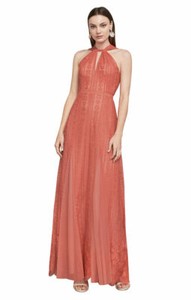 bcbg halter gown